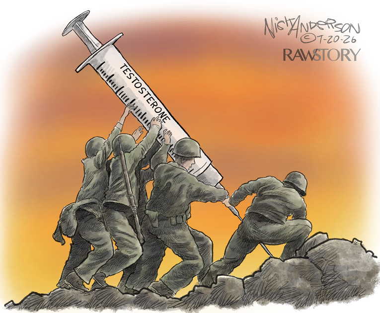Political/editorial cartoon