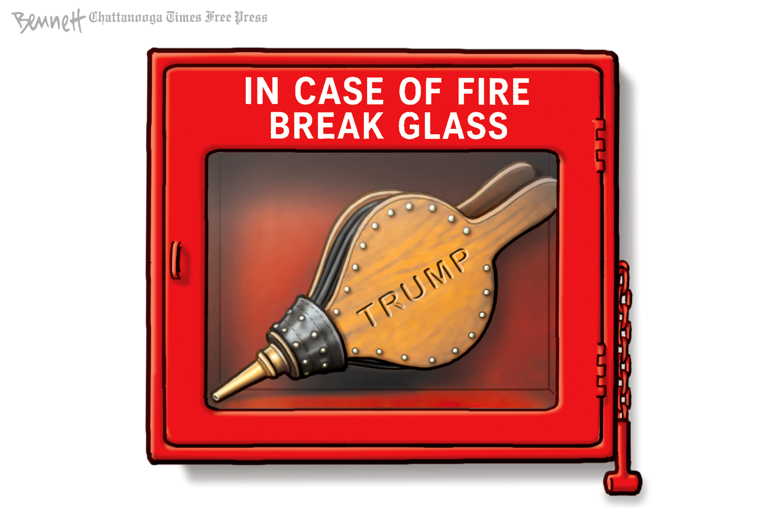 Political/editorial cartoon