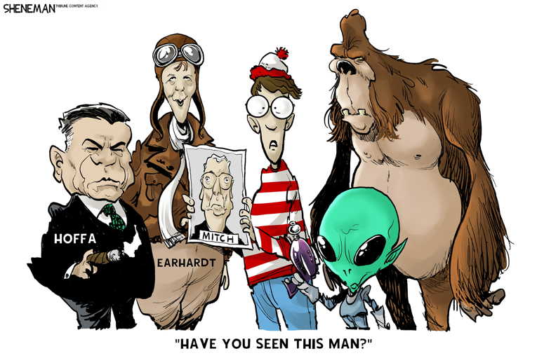 Political/editorial cartoon
