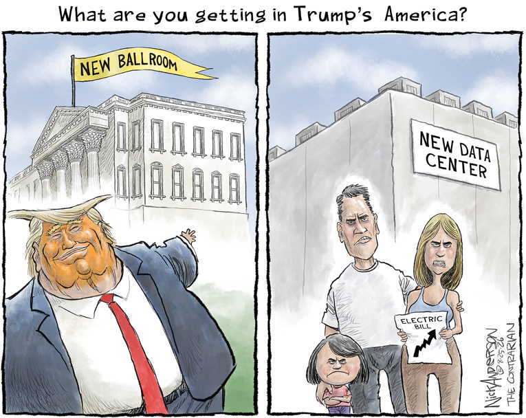 Political/editorial cartoon