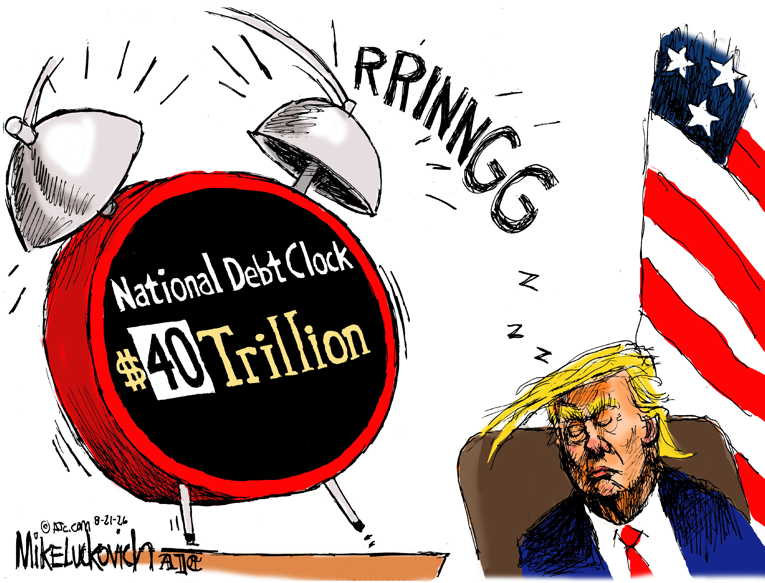 Political/editorial cartoon