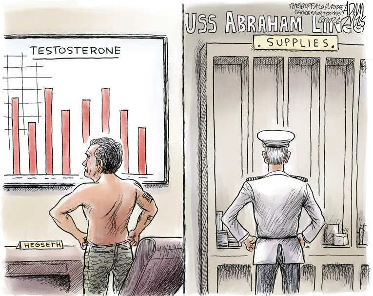 Political/editorial cartoon
