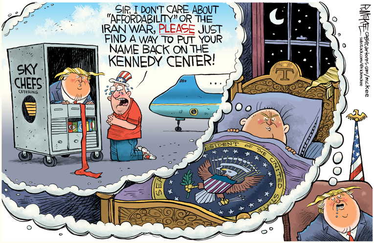 Political/editorial cartoon