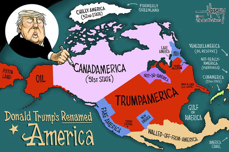 Political/editorial cartoon