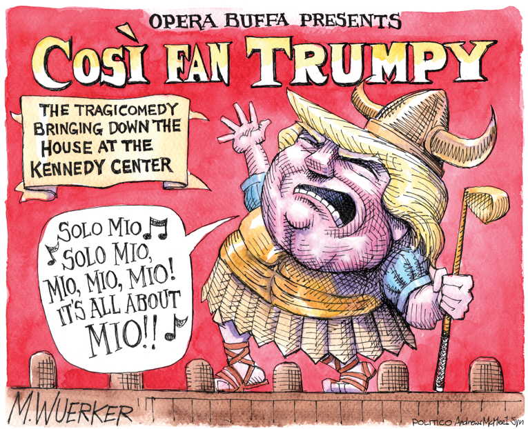 Political/editorial cartoon