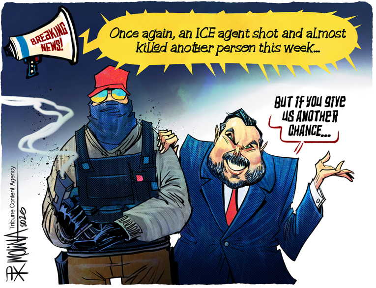 Political/editorial cartoon
