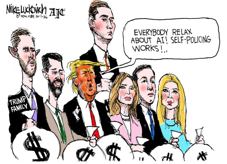 Political/editorial cartoon