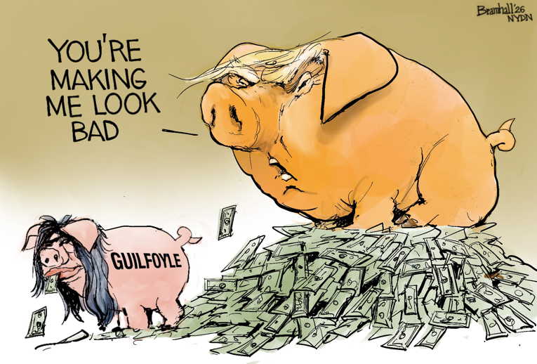 Political/editorial cartoon