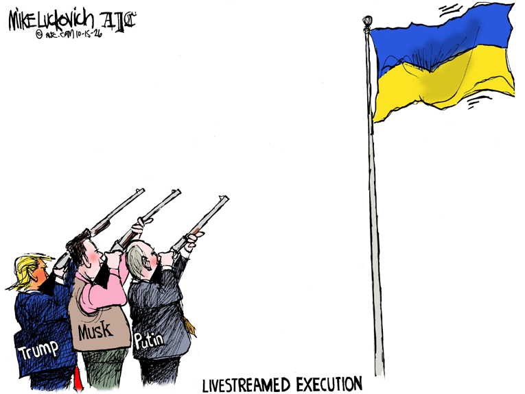 Political/editorial cartoon