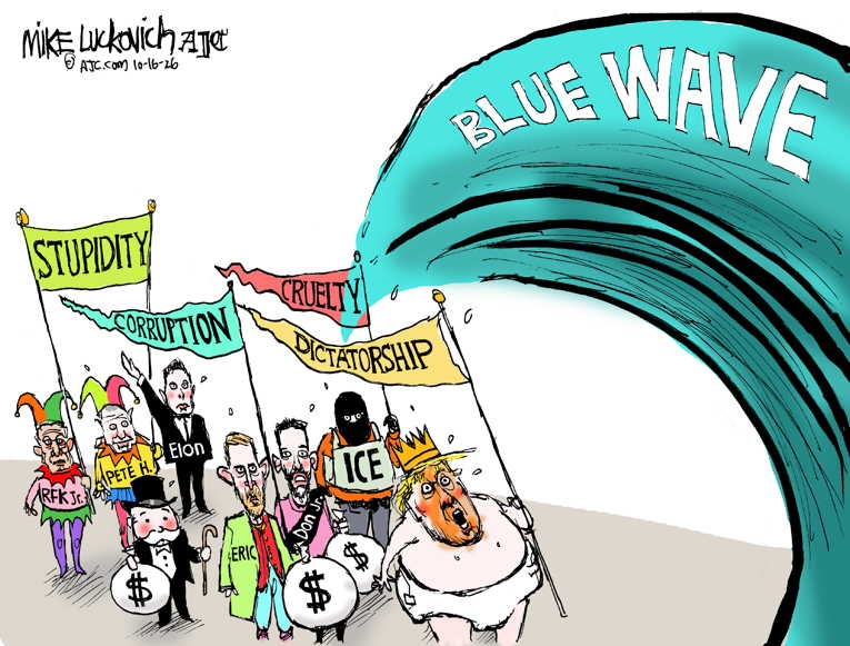 Political/editorial cartoon