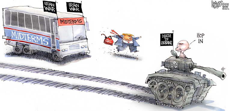 Political/editorial cartoon