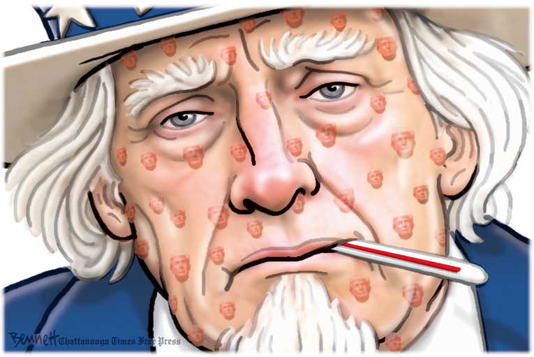 Political/editorial cartoon