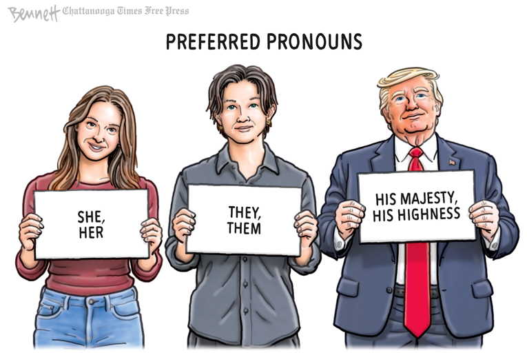 Political/editorial cartoon