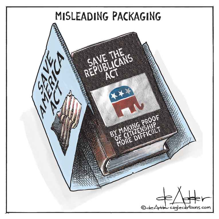 Political cartoon of the day