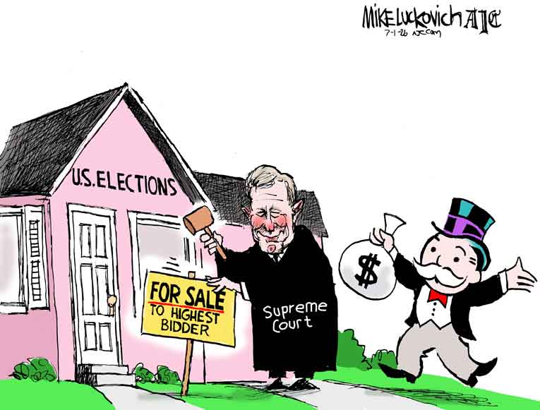 Political cartoon of the day