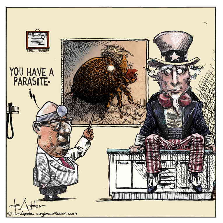 Political cartoon of the day