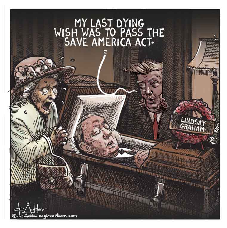 Political cartoon of the day