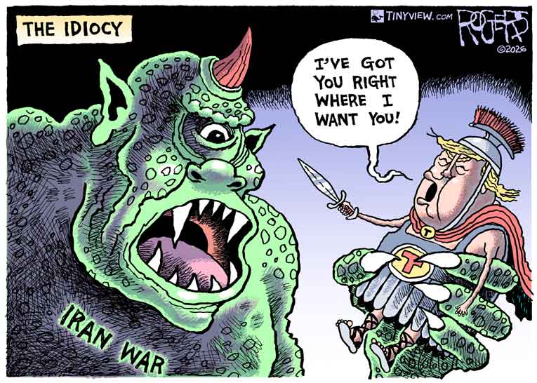 Political cartoon of the day