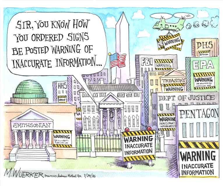 Political cartoon of the day