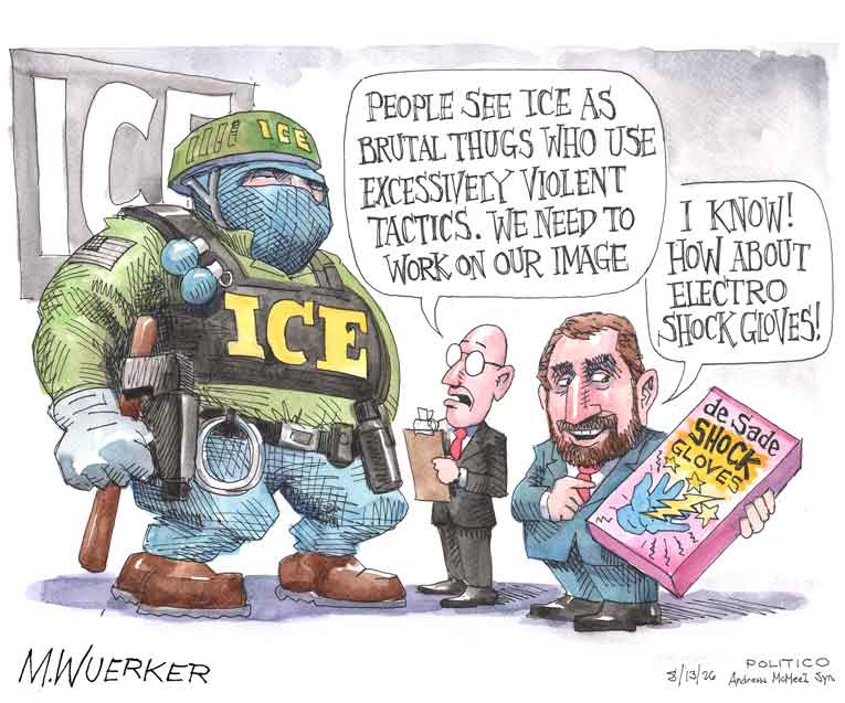 Political cartoon of the day