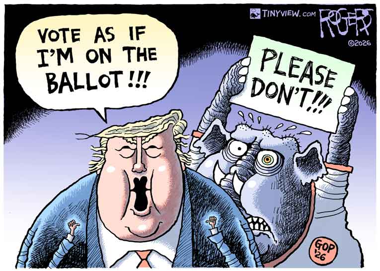 Political cartoon of the day