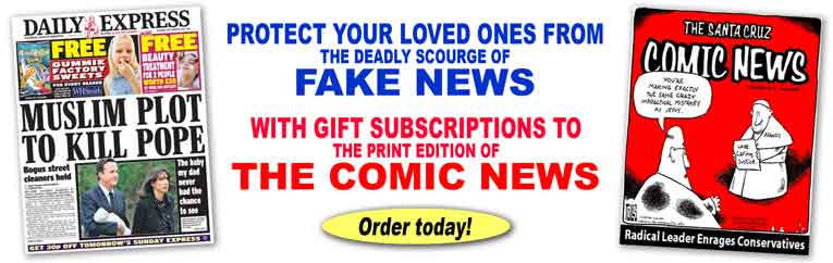 Subscribe to The Comic News print edition