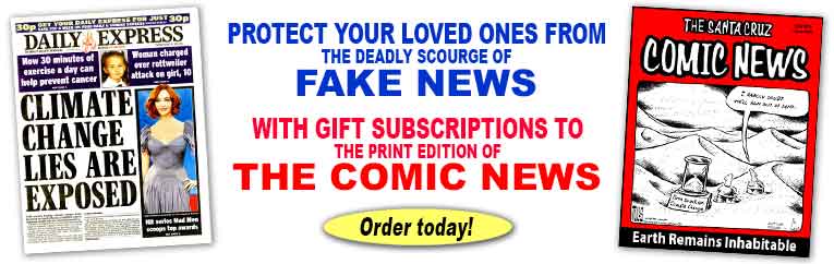 Subscribe to The Comic News print edition