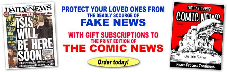 Subscribe to The Comic News print edition