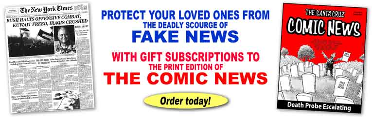 Subscribe to The Comic News print edition