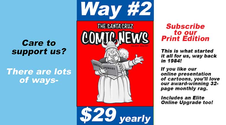 Subscribe to The Comic News print edition